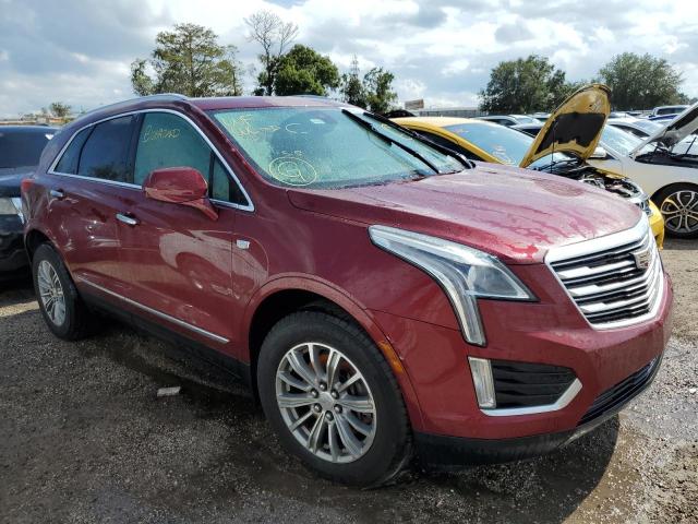 1GYKNCRSXJZ212945 - 2018 CADILLAC XT5 LUXURY RED photo 1