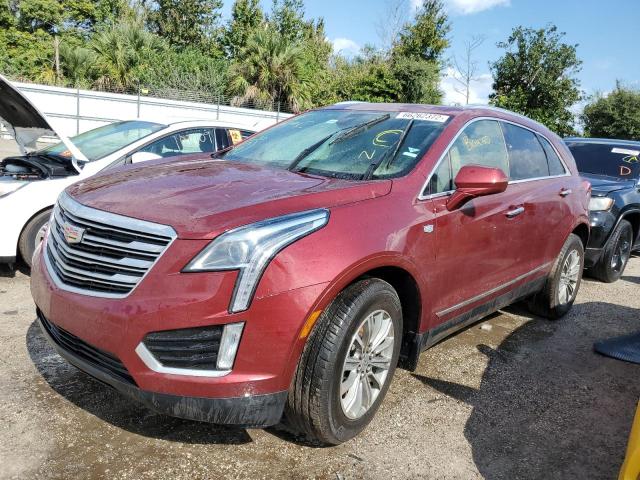 1GYKNCRSXJZ212945 - 2018 CADILLAC XT5 LUXURY RED photo 2