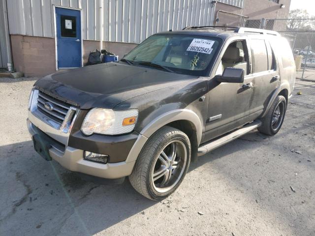 1FMEU64818UA65730 - 2008 FORD EXPLORER E BLACK photo 2