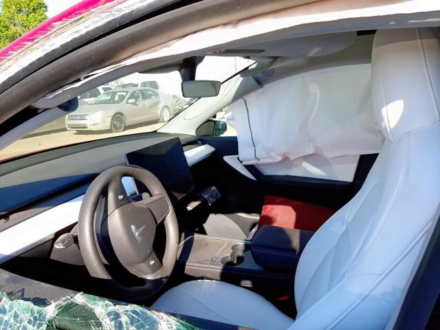 5YJYGDEF5MF272036 - 2021 TESLA MODEL Y Красный фото 5