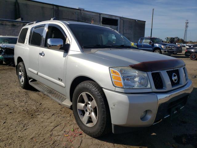 5N1AA08A96N706535 - 2006 NISSAN ARMADA SE SILVER photo 1