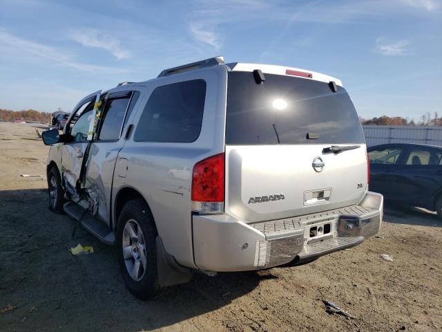 5N1AA08A96N706535 - 2006 NISSAN ARMADA SE SILVER photo 3