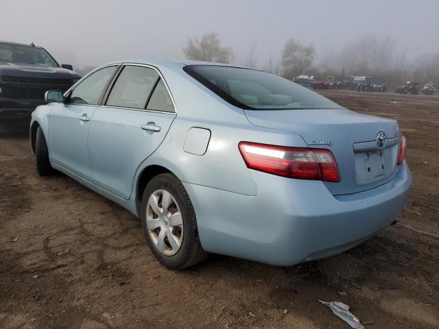 4T1BE46K97U517306 - 2007 TOYOTA CAMRY CE BLUE photo 3