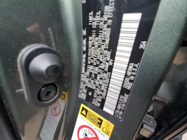 5TDKKRFH1ES007225 - 2014 TOYOTA HIGHLANDER GREEN photo 10