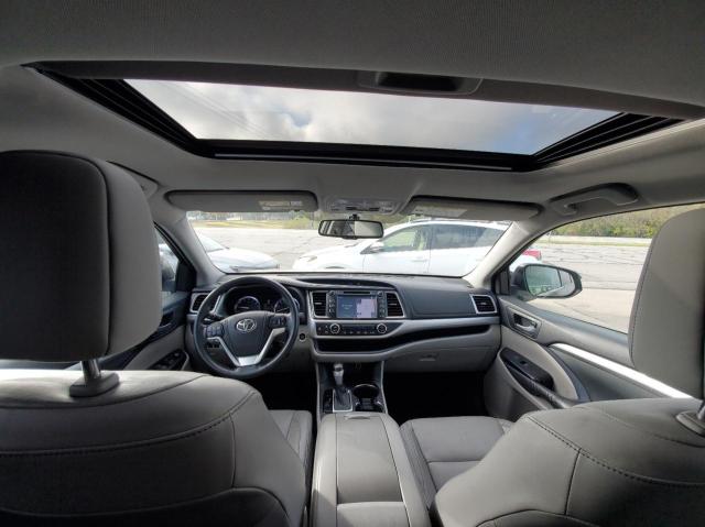 5TDKKRFH1ES007225 - 2014 TOYOTA HIGHLANDER GREEN photo 9