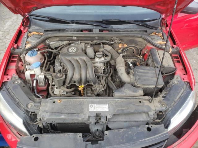 3VW2K7AJ6CM353764 - 2012 VOLKSWAGEN JETTA BASE RED photo 7