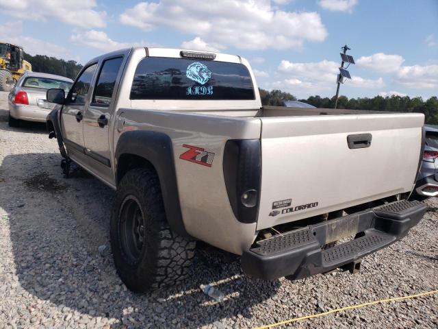 1GCDS136368160210 - 2006 CHEVROLET COLORADO TAN photo 3