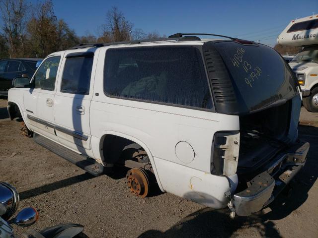 3GKGK26U13G306501 - 2003 GMC YUKON XL K WHITE photo 2