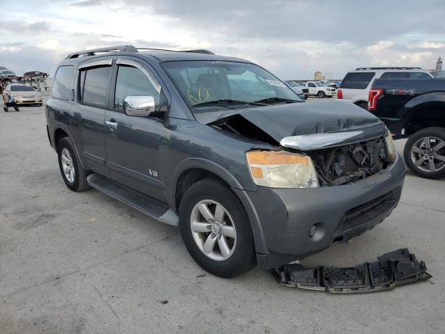 5N1BA08D98N609689 - 2008 NISSAN ARMADA SE GRAY photo 1