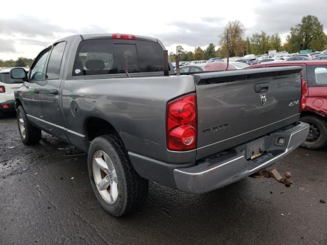 1D7HU18257S227935 - 2007 DODGE RAM 1500 S GRAY photo 3