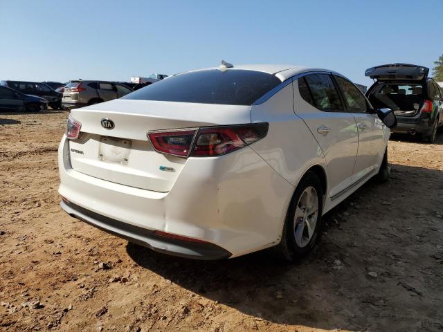 KNAGM4AD8F5081589 - 2015 KIA OPTIMA HYB WHITE photo 4