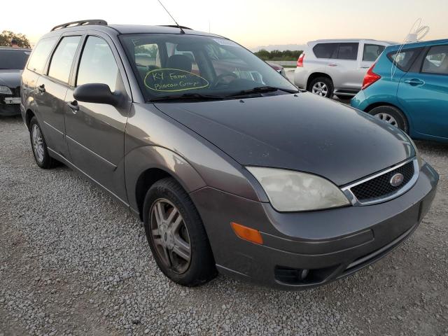 1FAHP36N86W104072 - 2006 FORD FOCUS ZXW GRAY photo 1