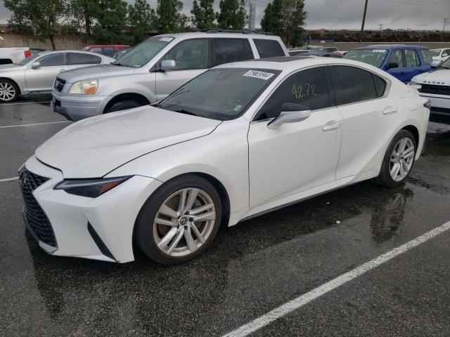 JTHCA1D21M5114222 - 2021 LEXUS IS 300 WHITE photo 1