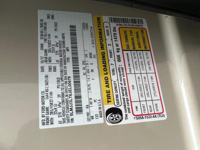 5LMJJ3LT8JEL00679 - 2018 LINCOLN NAVIGATOR 棕色 照片 13