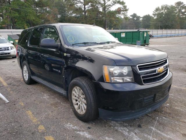 1GNFK13599R155051 - 2009 CHEVROLET TAHOE HYBR BLACK photo 1