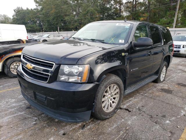 1GNFK13599R155051 - 2009 CHEVROLET TAHOE HYBR BLACK photo 2