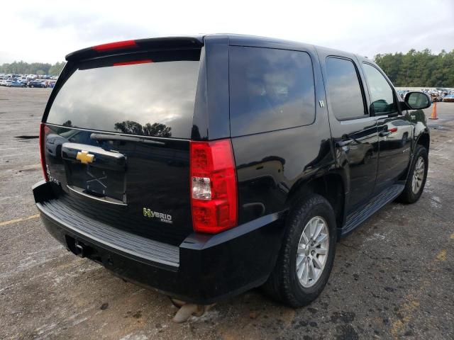 1GNFK13599R155051 - 2009 CHEVROLET TAHOE HYBR BLACK photo 4