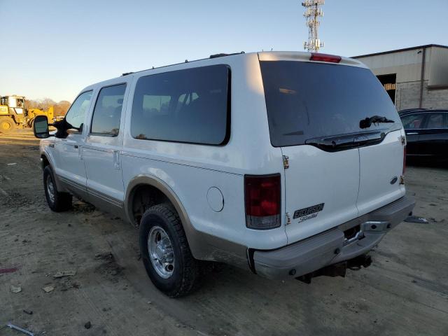 1FMNU43S32EA85805 - 2002 FORD EXCURSION WHITE photo 3