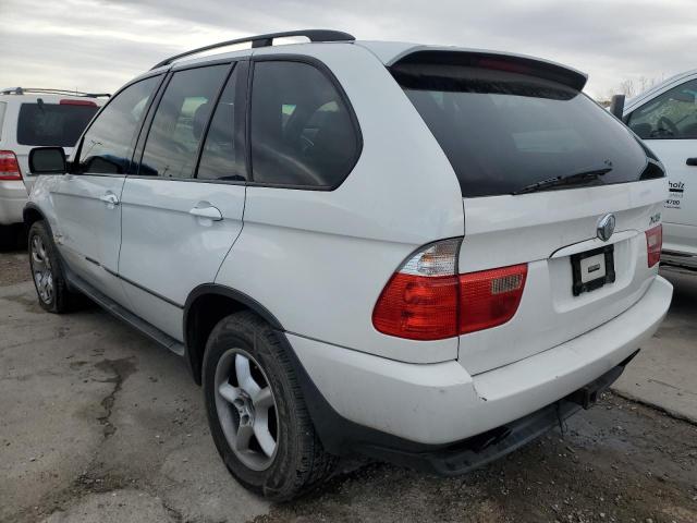 5UXFB33532LH30369 - 2002 BMW X5 4.4I WHITE photo 3