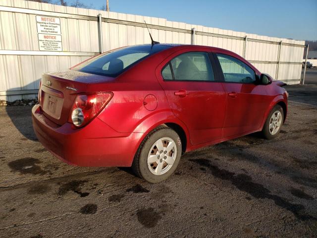 1G1JA5SG1E4184110 - 2014 CHEVROLET SONIC LS RED photo 4
