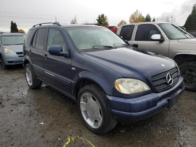 4JGAB54E5YA163617 - 2000 MERCEDES-BENZ ML 320 BLUE photo 1