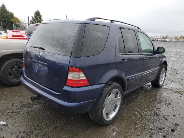 4JGAB54E5YA163617 - 2000 MERCEDES-BENZ ML 320 BLUE photo 4