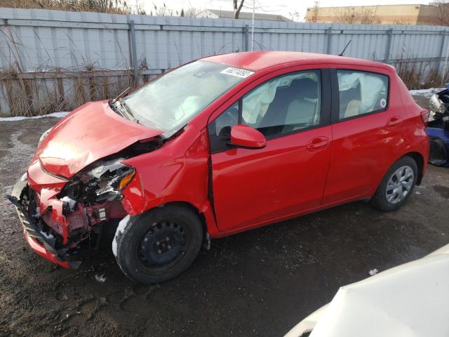 VNKKTUD34JA096696 - 2018 TOYOTA YARIS L RED photo 1