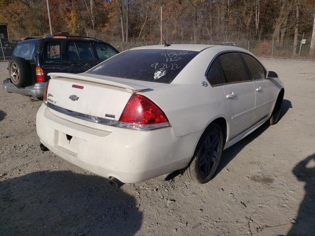 2G1WC57M291305792 - 2009 CHEVROLET IMPALA 2LT WHITE photo 4