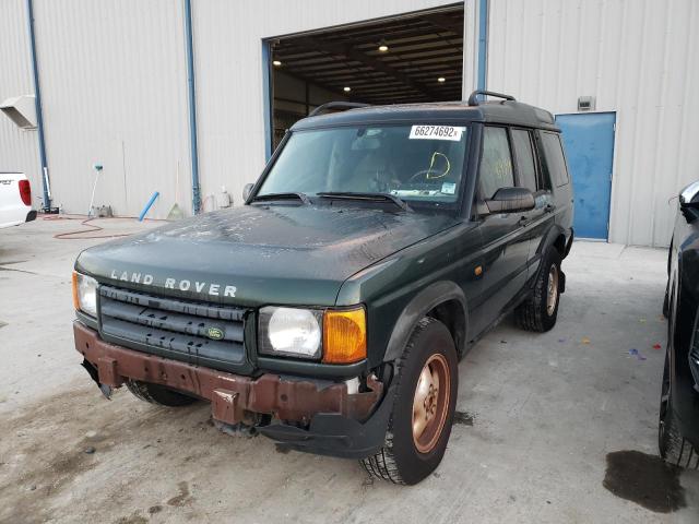 SALTL1248YA289508 - 2000 LAND ROVER DISCOVERY GREEN photo 2