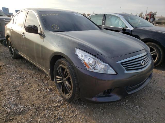 JN1DV6AR9BM652648 - 2011 INFINITI G25 GRAY photo 1