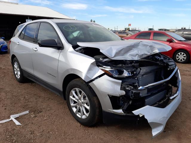 2GNAXHEV6J6211092 - 2018 CHEVROLET EQUINOX LS ვერცხლისფერი ფოტო 1