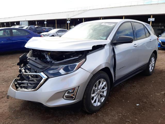 2GNAXHEV6J6211092 - 2018 CHEVROLET EQUINOX LS ვერცხლისფერი ფოტო 2