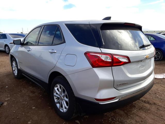 2GNAXHEV6J6211092 - 2018 CHEVROLET EQUINOX LS ვერცხლისფერი ფოტო 3