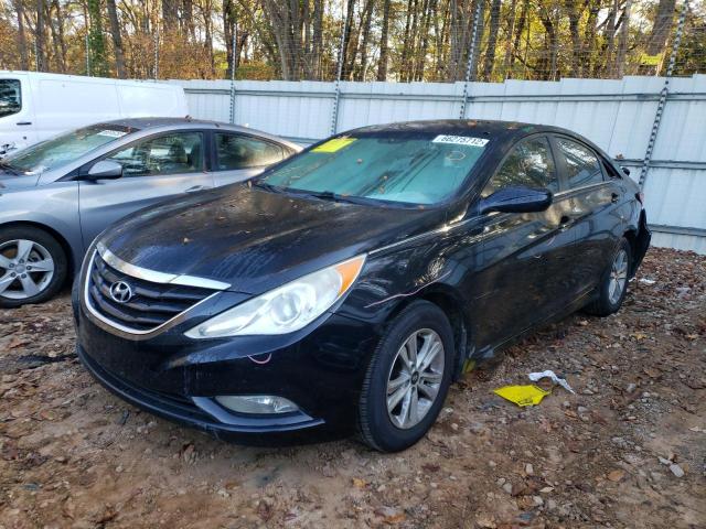 5NPEB4AC3DH554903 - 2013 HYUNDAI SONATA GLS BLACK photo 2