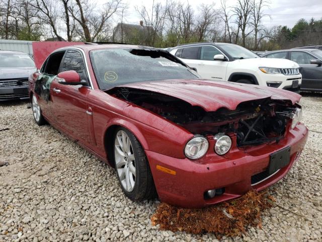 SAJWA79B78SH23255 - 2008 JAGUAR XJ8 L RED photo 1