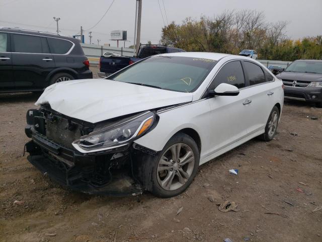 5NPE34AF4JH657427 - 2018 HYUNDAI SONATA SPO WHITE photo 2