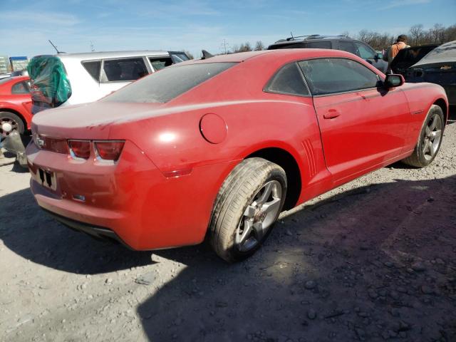 2G1FB1ED9B9137753 - 2011 CHEVROLET CAMARO LT RED photo 4