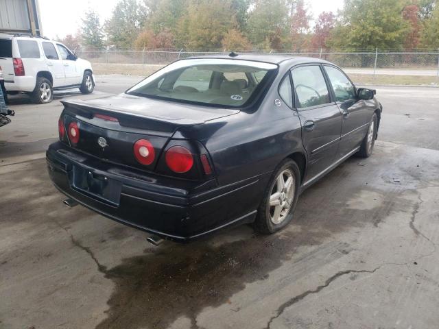 2G1WP521849156557 - 2004 CHEVROLET IMPALA SS BLACK photo 4