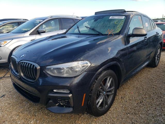 5UXUJ5C59KLJ62499 - 2019 BMW X4 M40I BLACK photo 2
