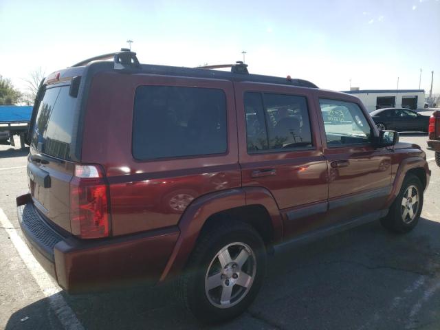 1J8HG48K09C500868 - 2009 JEEP COMMANDER 红色 照片 3
