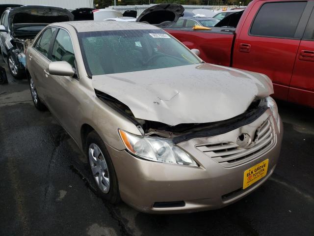 4T1BE46K47U085241 - 2007 TOYOTA CAMRY CE GOLD photo 1