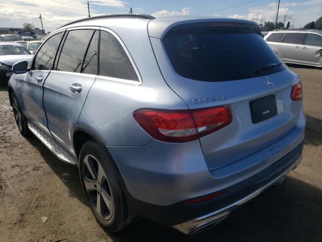 WDC0G4JB7GF097542 - 2016 MERCEDES-BENZ GLC 300 BLUE photo 3