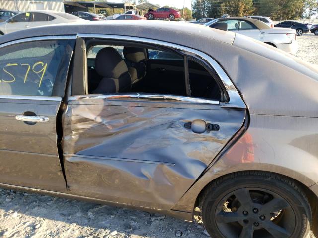 1G1ZC5E06CF168708 - 2012 CHEVROLET MALIBU 1LT 金色 照片 9