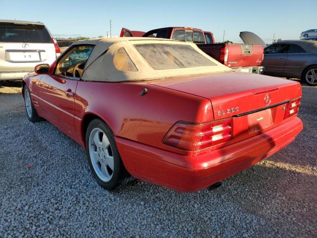 WDBFA68F5XF176003 - 1999 MERCEDES-BENZ SL 500 RED photo 3