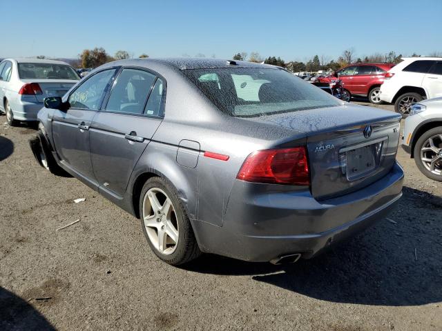 19UUA66226A041132 - 2006 ACURA 3.2TL GRAY photo 3