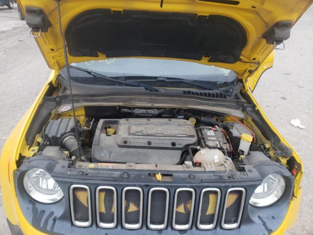 ZACCJBAW2GPC46609 - 2016 JEEP RENEGADE YELLOW photo 7