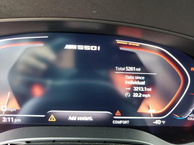 WBA13BK07NCJ56267 - 2022 BMW M550XI BLACK photo 8