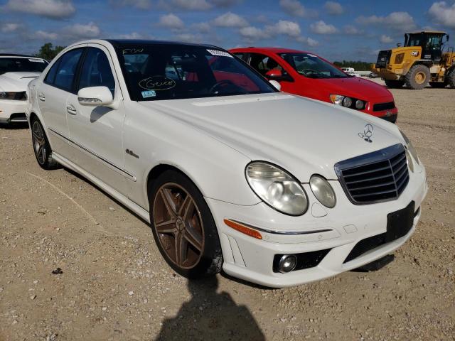 WDBUF77X99B415006 - 2009 MERCEDES-BENZ E 63 AMG WHITE photo 1