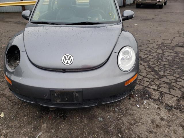 3VWRW31C77M501357 - 2007 VOLKSWAGEN NEW BEETLE 灰色 照片 9