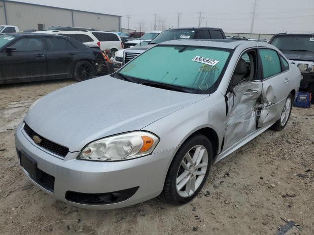 2G1WC5E34D1178899 - 2013 CHEVROLET IMPALA LTZ SILVER photo 2